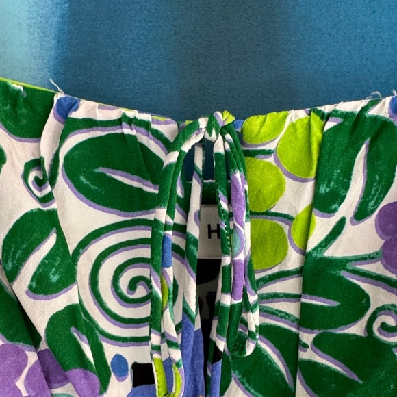 RHODE Milo Midi Dress Wisteria Aura Blossom - Picture 2 of 9